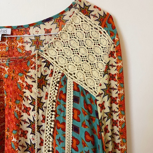 PATRONS OF PEACE blouse - size L - Anthropologie - EUC - Picture 2 of 5